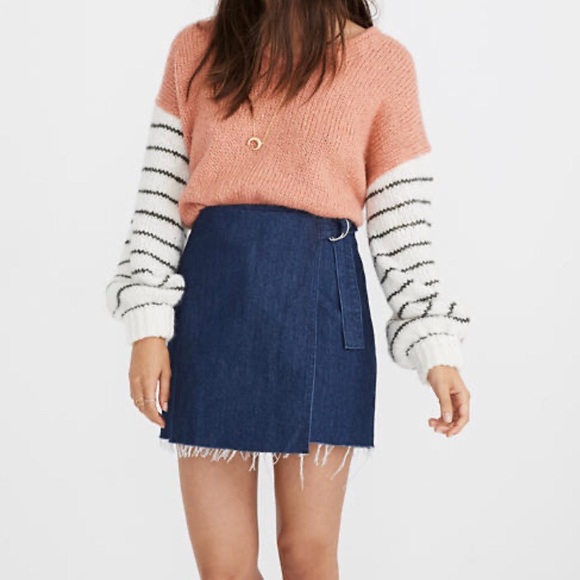 Madewell Dresses & Skirts - Madewell Wrap Denim Skirt